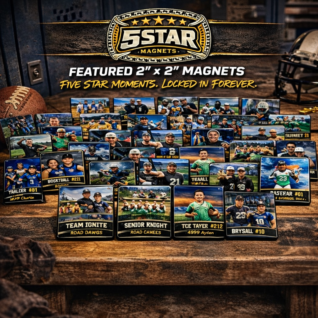 2" x 2" Custom Magnets (50 Count)